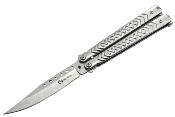 Couteau papillon Maxknives P54S silver lame 9.8 cm 