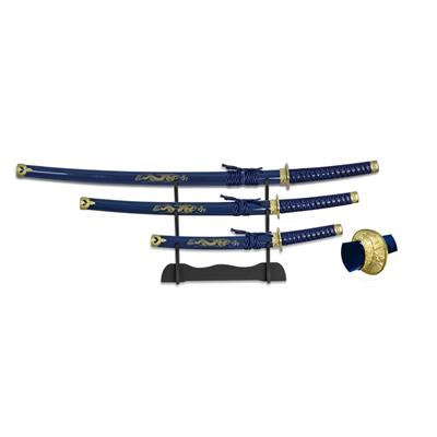 Set de 3 katanas TOLE 10 Impérial 31515-AZ azur