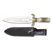 Couteau de chasse STEEL-440 REHALA corne de cerf 32083 lame 23.5 cm