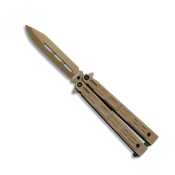 Couteau papillon ALBAINOX 36226 Coyote lame inox 9 cm