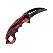 Couteau Karambit automatique SCK 015-4 lame 7 cm