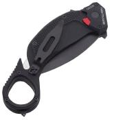 Couteau pliant karambit NIGHTMARE noir