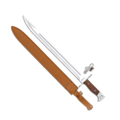 Couteau  baonnette ALBAINOX 32502 lame 39.5 cm manche bois
