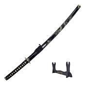 Katana ornemental ZS574 noir lame 65 cm