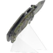 Couteau pliant tactique MOHICAN-3 camo vert K25 19542 lame 7.2 cm