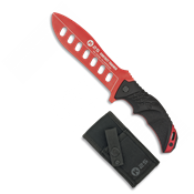 Couteau d'entranement K25 Contact Trainer rouge 32181 lame 15 cm