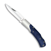 Couteau de poche ALBAINOX 18235 lame 7.8 cm manche bleu